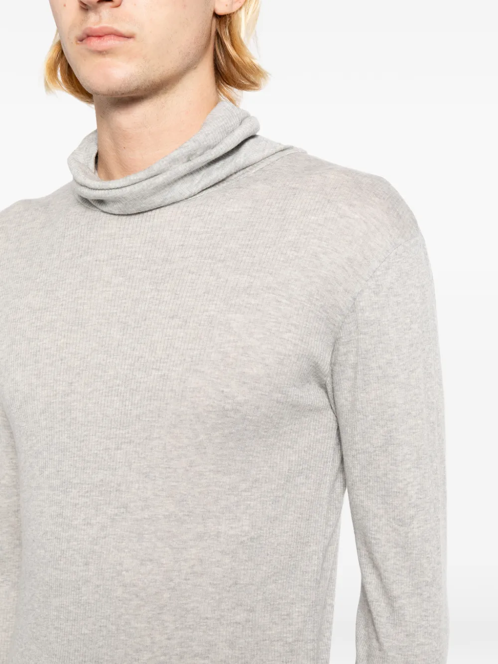 Balmain Coltrui met lange mouwen Grijs
