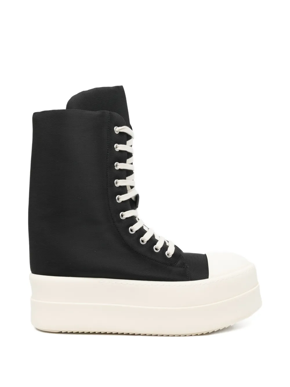 Rick Owens DRKSHDW lace-up platform trainers - Black