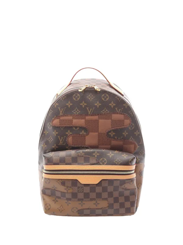 Louis Vuitton Pre-owned 2021-2026 Monogram Discovery PM Backpack in Brown