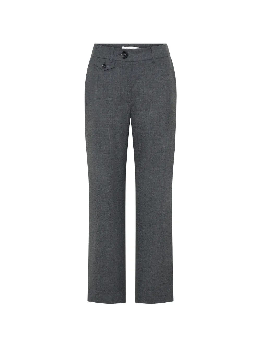 Anna Quan Juliette Hose mit Knopfdetail - Grau