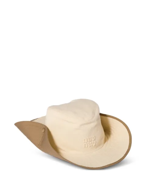Miu Miu sombrero cowboy de sarga