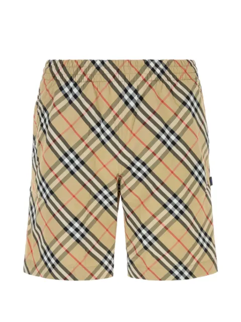 Burberry Check swimming shorts