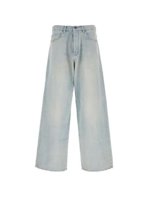 Balenciaga Casual faded wide-leg pants 
