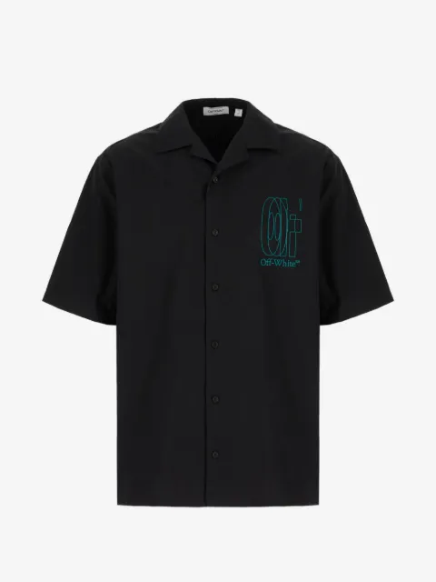 Off-White arrows-print poplin shirt