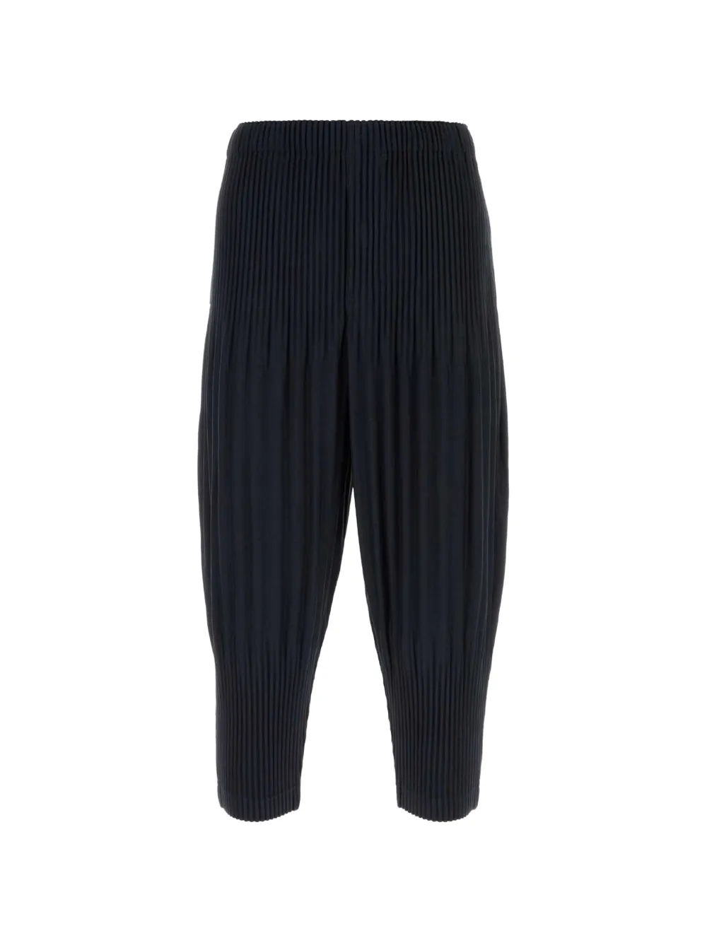 Homme Plissé Issey Miyake pleated cropped trousers - Nero