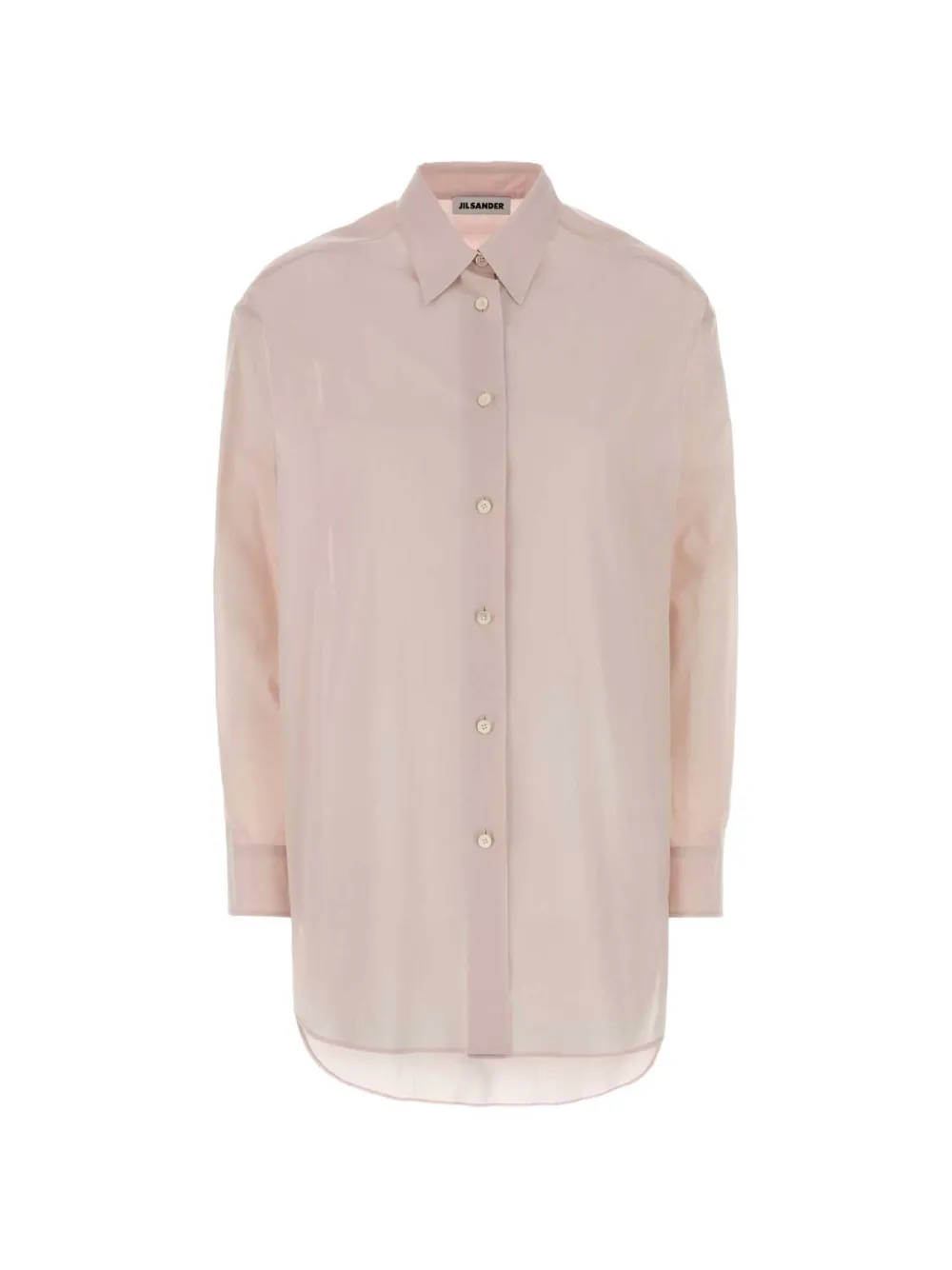 Jil Sander muslin button-up shirt - Rosa