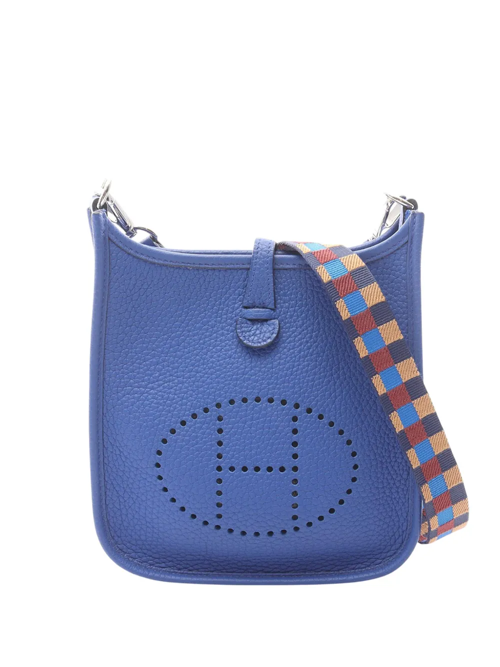 Hermès Pre-Owned 2021 Clemence Evelyne I TPM Umhängetasche - Blau