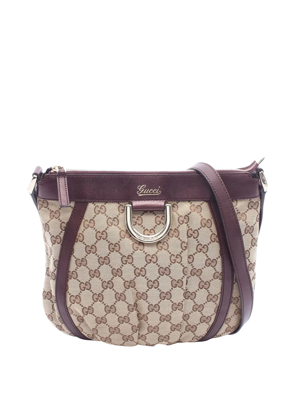 Gucci Pre-Owned 2000-2015 GG Canvas Abbey D Ring crossbody bag - Toni neutri