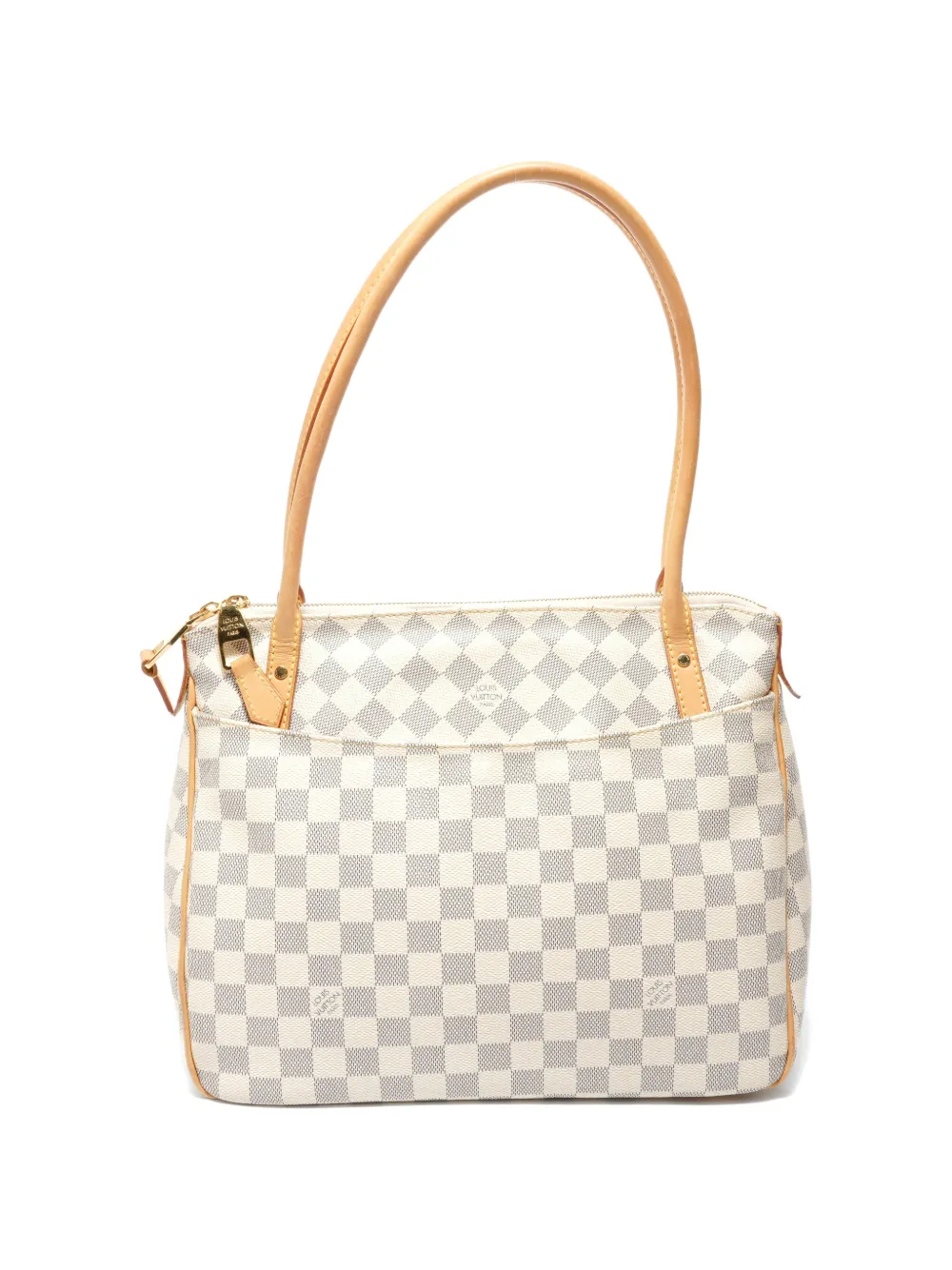 Louis Vuitton Pre-Owned 2012 Figheri PM Damier Azur shoulder bag - Weiß