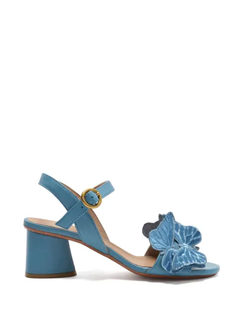 MALIPARMI butterfly-appliqué sandals