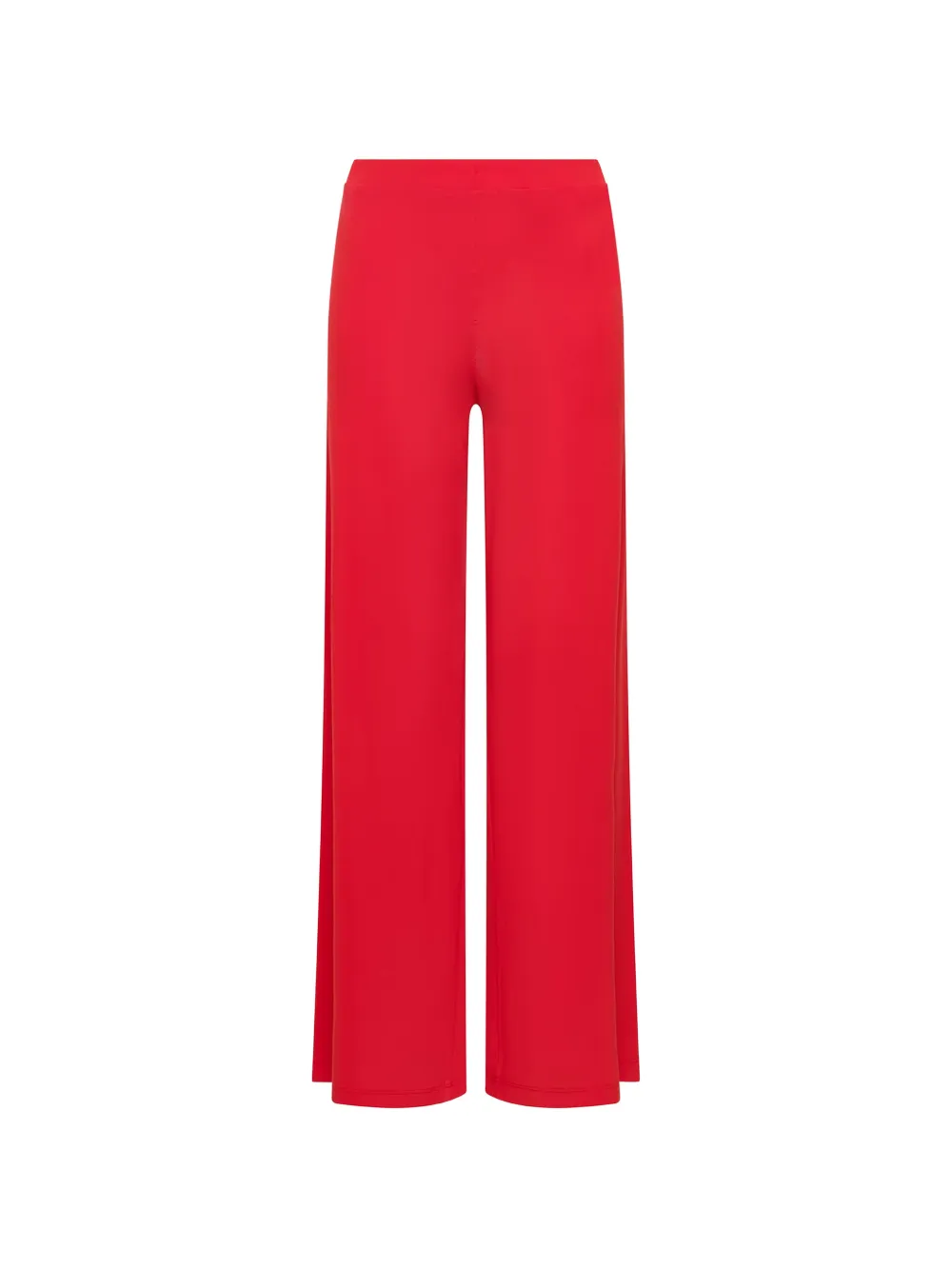 MALIPARMI jersey straight-leg trousers - Rosso