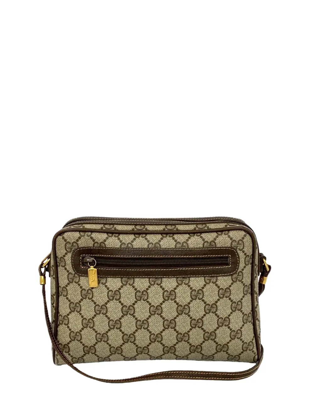 Gucci Pre-Owned 20th Century GG Supreme crossbody bag - Nude