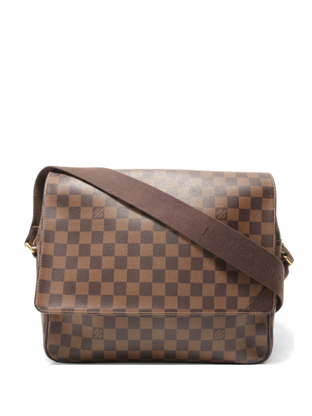 Louis Vuitton Pre-Owned 2012 Damier Shelton MM shoulder bag - Marrone