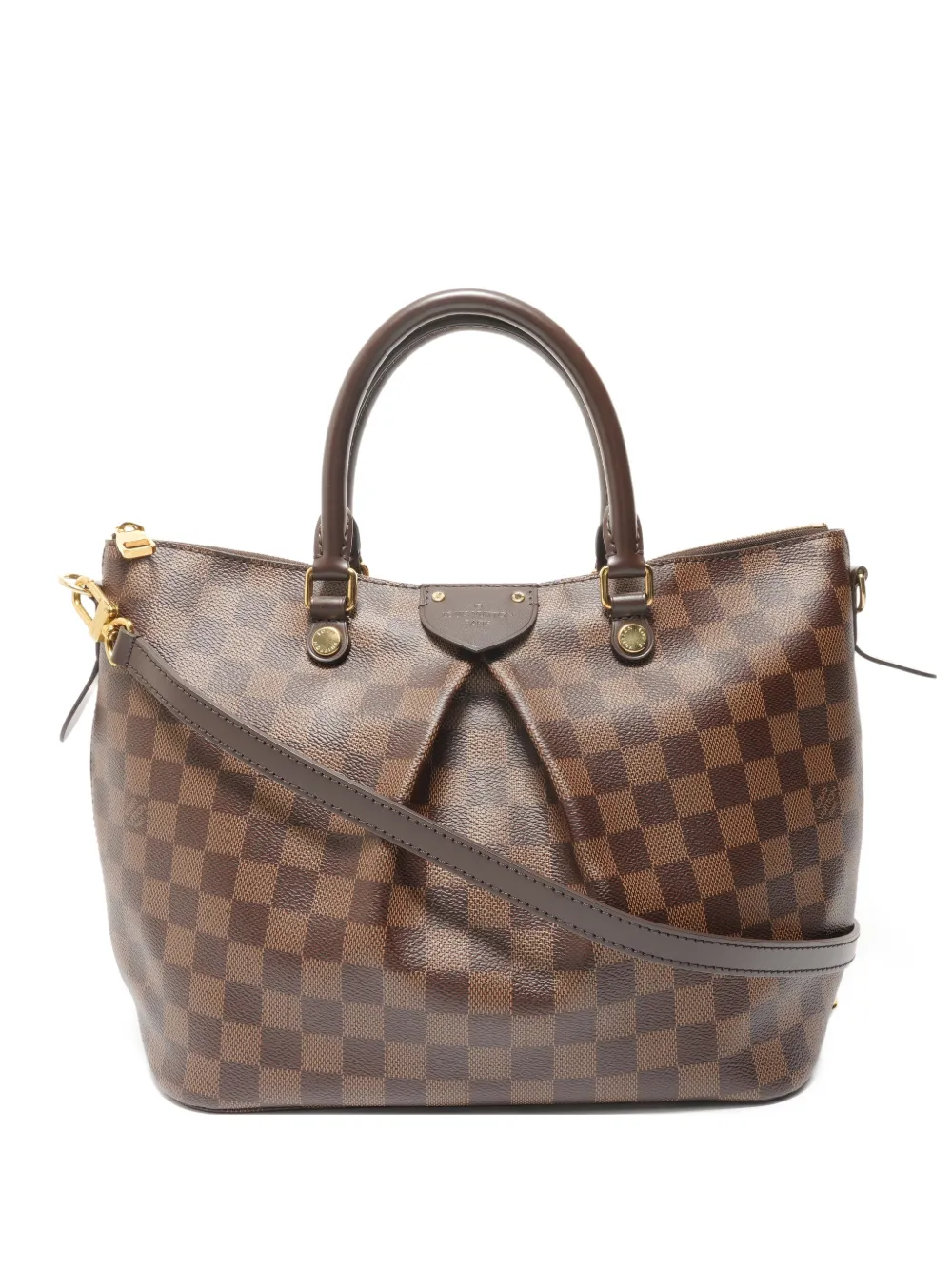 Louis Vuitton Pre-Owned 2018 Damier Ebene Siena handbag - Marrone