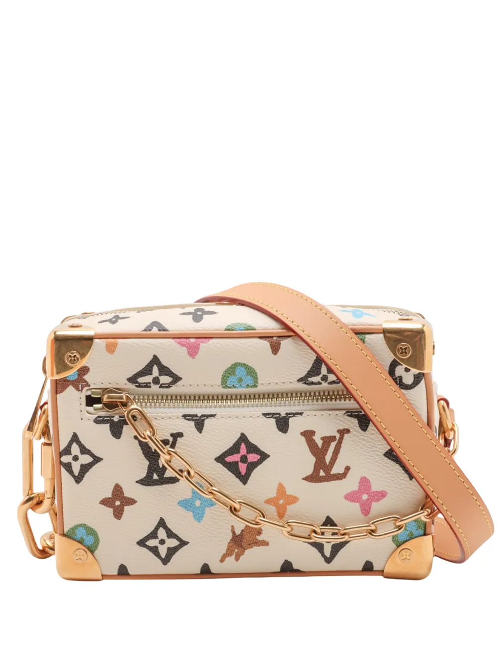 Louis Vuitton Pre-Owned 2021-2026 Tyler The Creator Monogram Craggy Mini Soft Trunk crossbody bag - Marrone