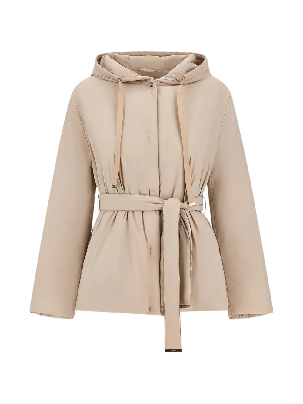 Herno belted hooded parka - Toni neutri
