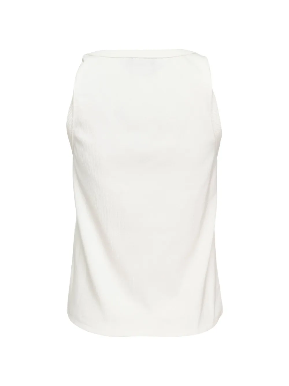  We11done Top Con Logo Estampado - Blanco 