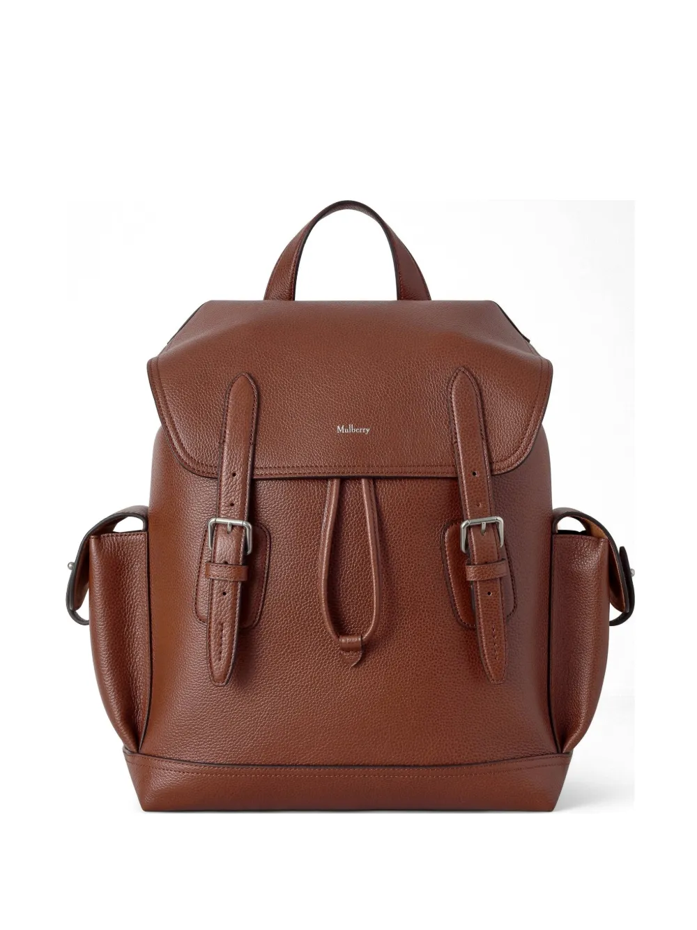 Mulberry small Heritage leather backpack - Marrone