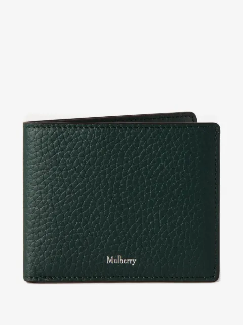 Mulberry heavy-grain leather wallet