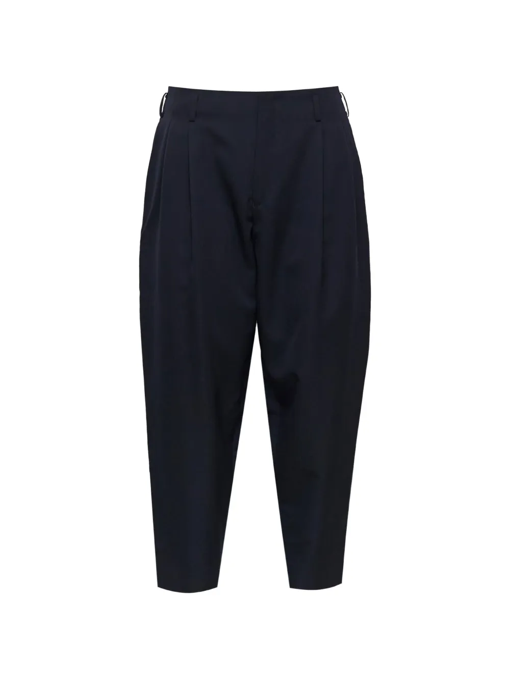 Comme des Garçons Homme Plus pleated wool trousers - Blu