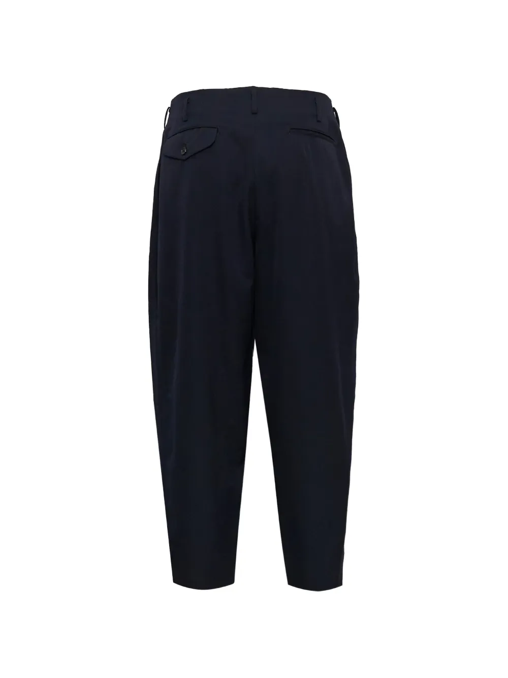 Comme des Garçons Homme Plus Wollen plooibroek Blauw