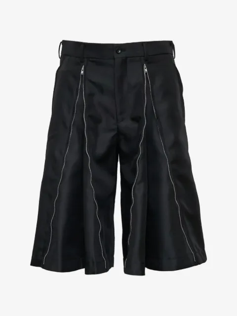 Comme des Garçons Homme Plus bukser med lynlås-detalje
