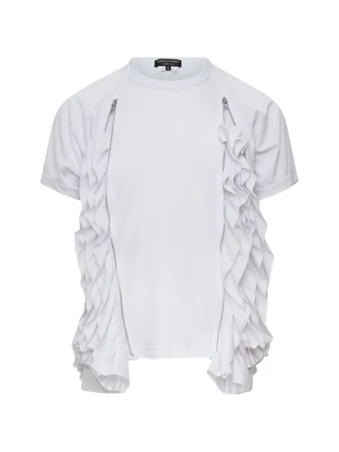Comme des Garçons Homme Plus Waterfall ruffled T-shirt