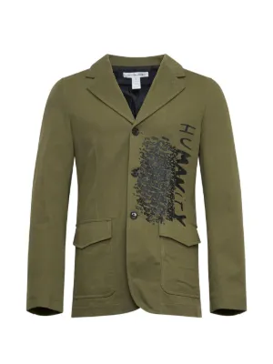 COMME des GARÇONS shirt メンズ ジャケット ベージュ COMME des GARCONS - COMME des GARCONS ベージュジャケット 肘当ての