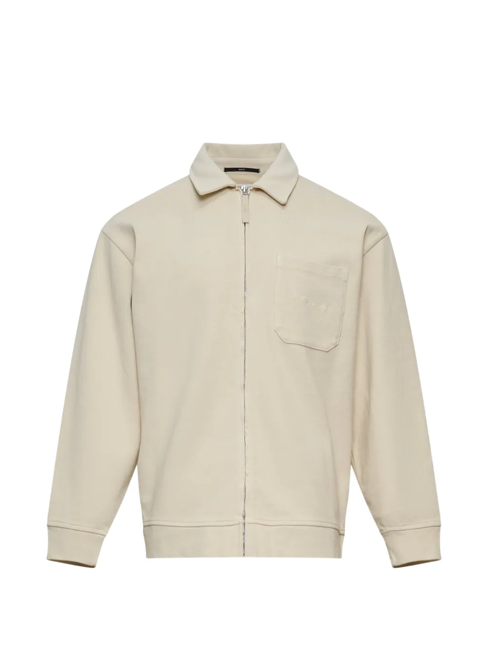 C.P. Company 10/2 zip-up collared sweatshirt - Toni neutri