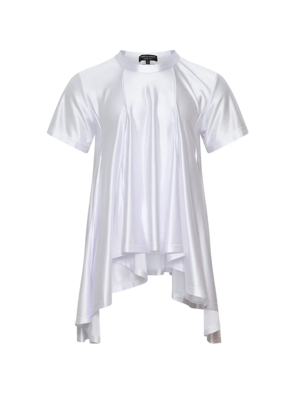 Comme des Garçons Homme Plus asymmetric T-shirt - Weiß