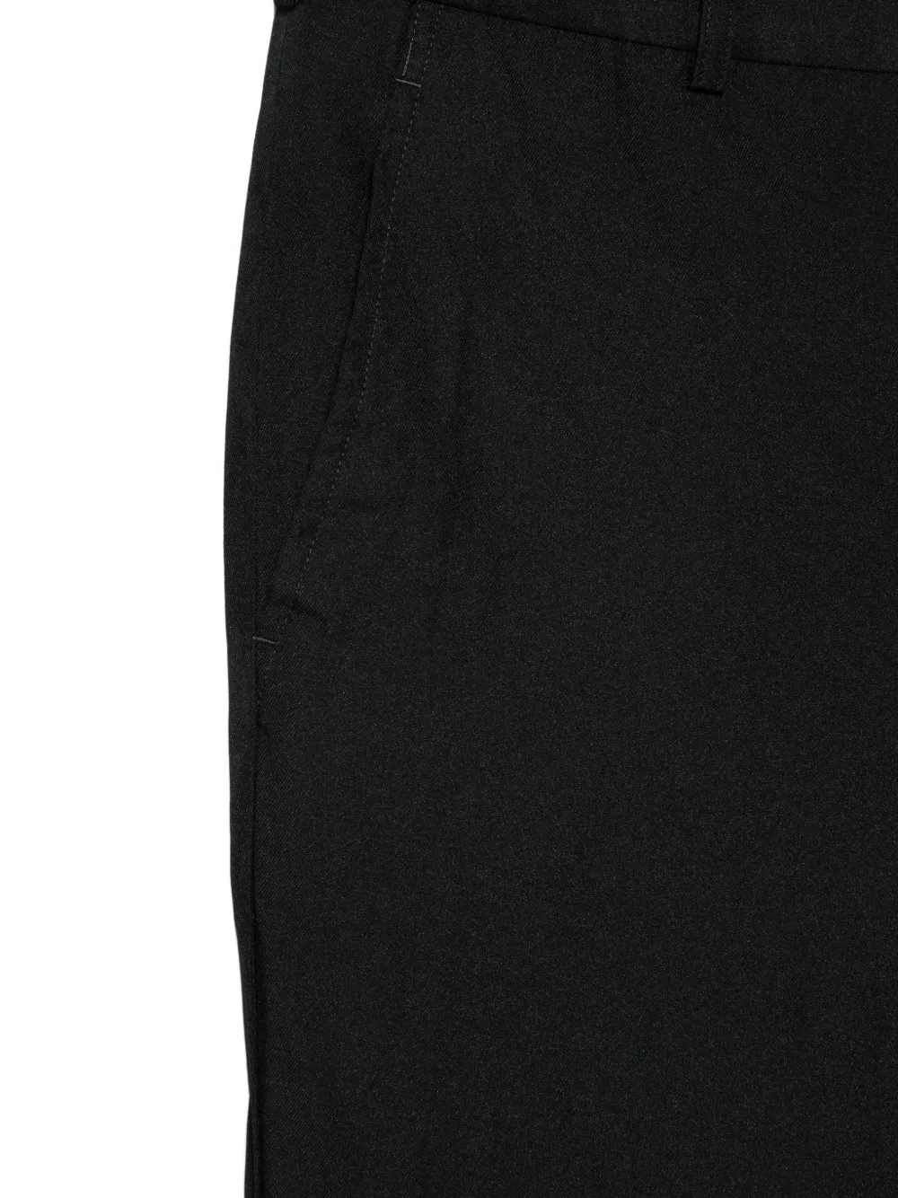 Comme des Garçons Homme Plus Cropped broek met knopen Blauw