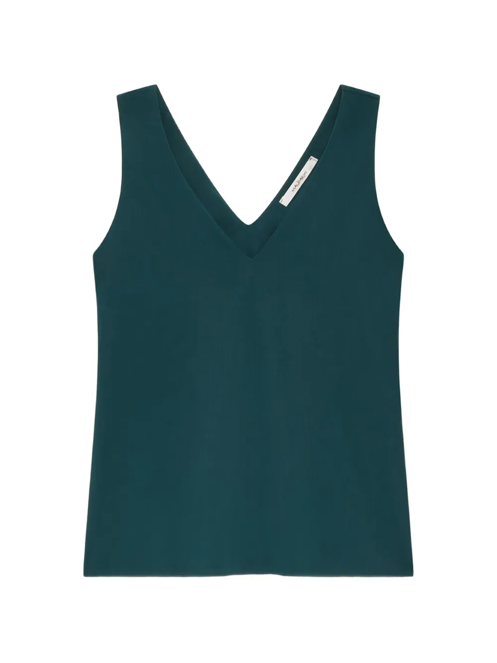 MALIPARMI V-neck slim-fit top - Verde