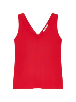 Courrèges 90's リブ タンクトップ | レッド | FARFETCH JP