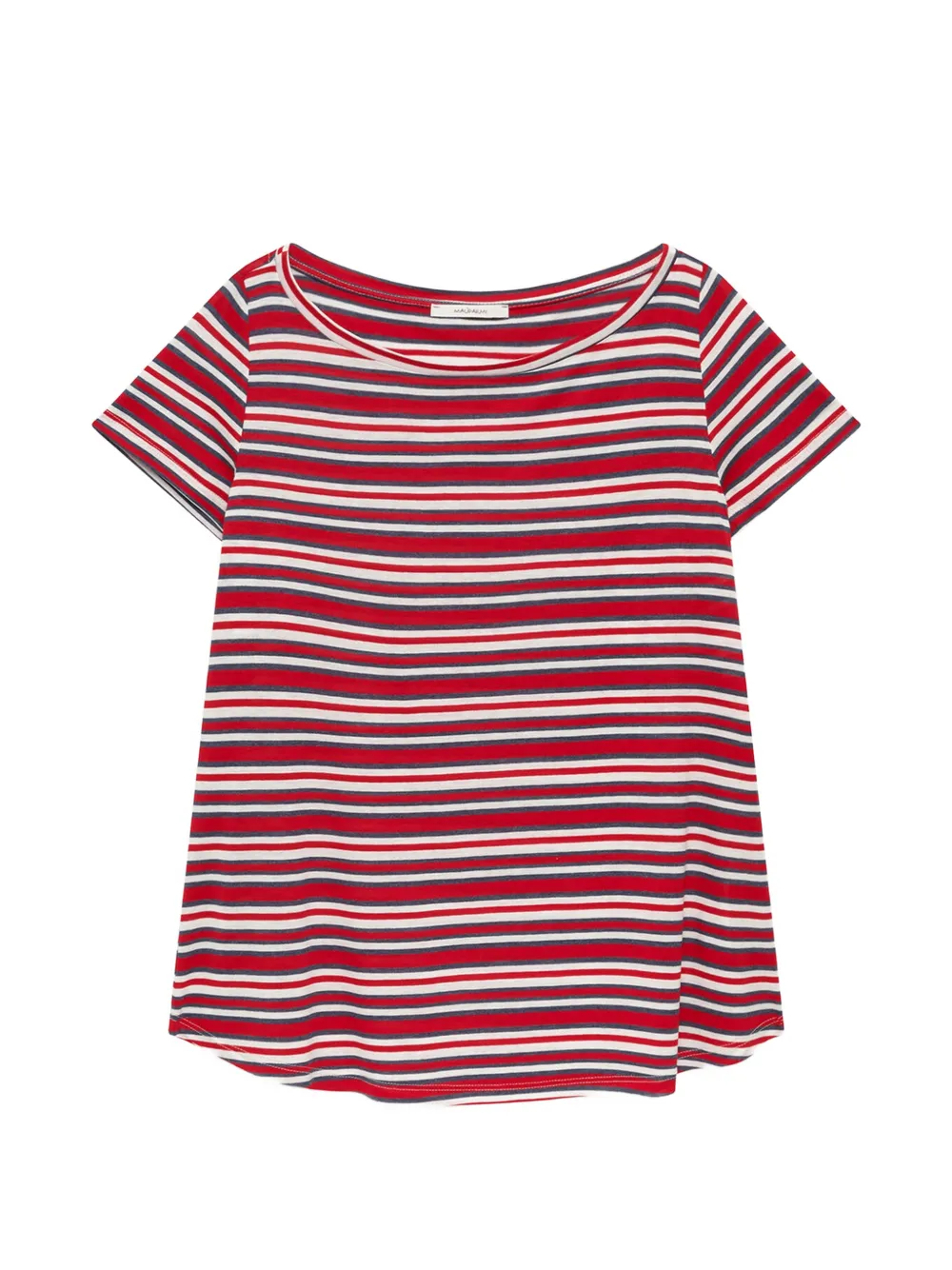 MALIPARMI Summer striped T-shirt - Rosso