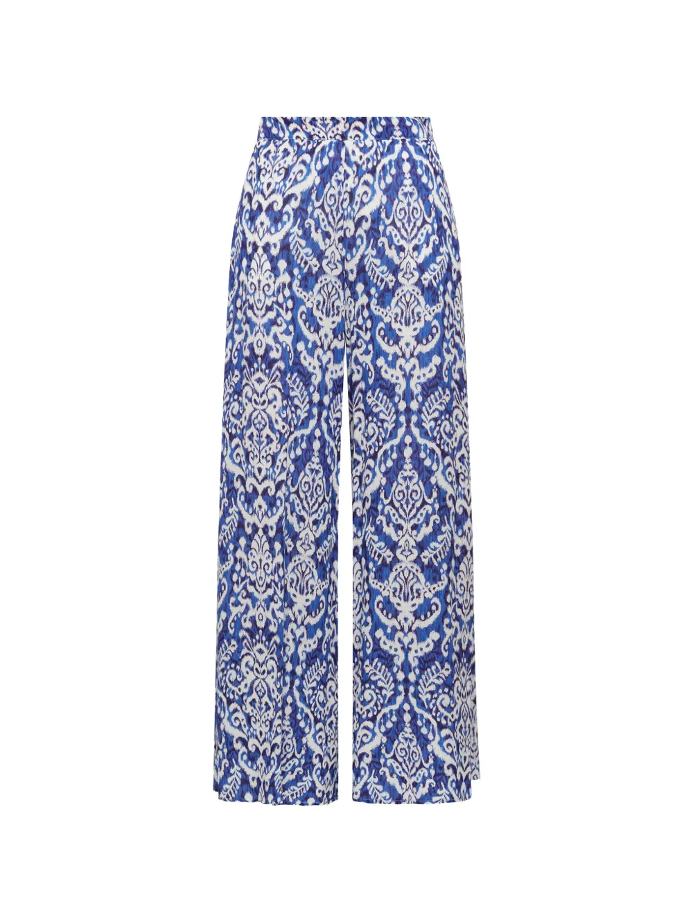 MALIPARMI Dreamscape Ikat palazzo pants - Blu