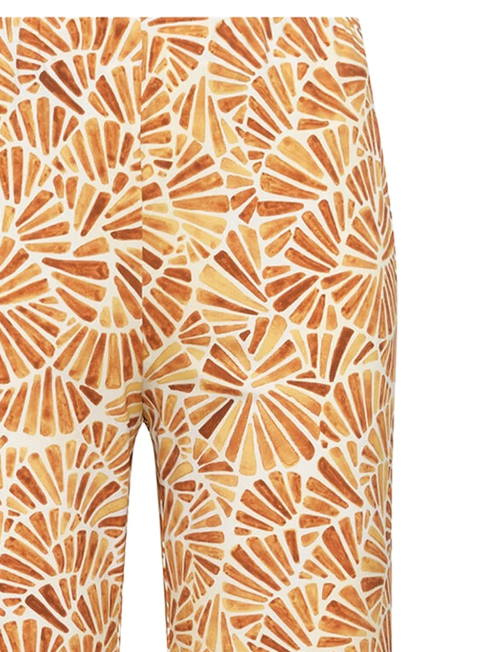 MALIPARMI Broek met print Beige
