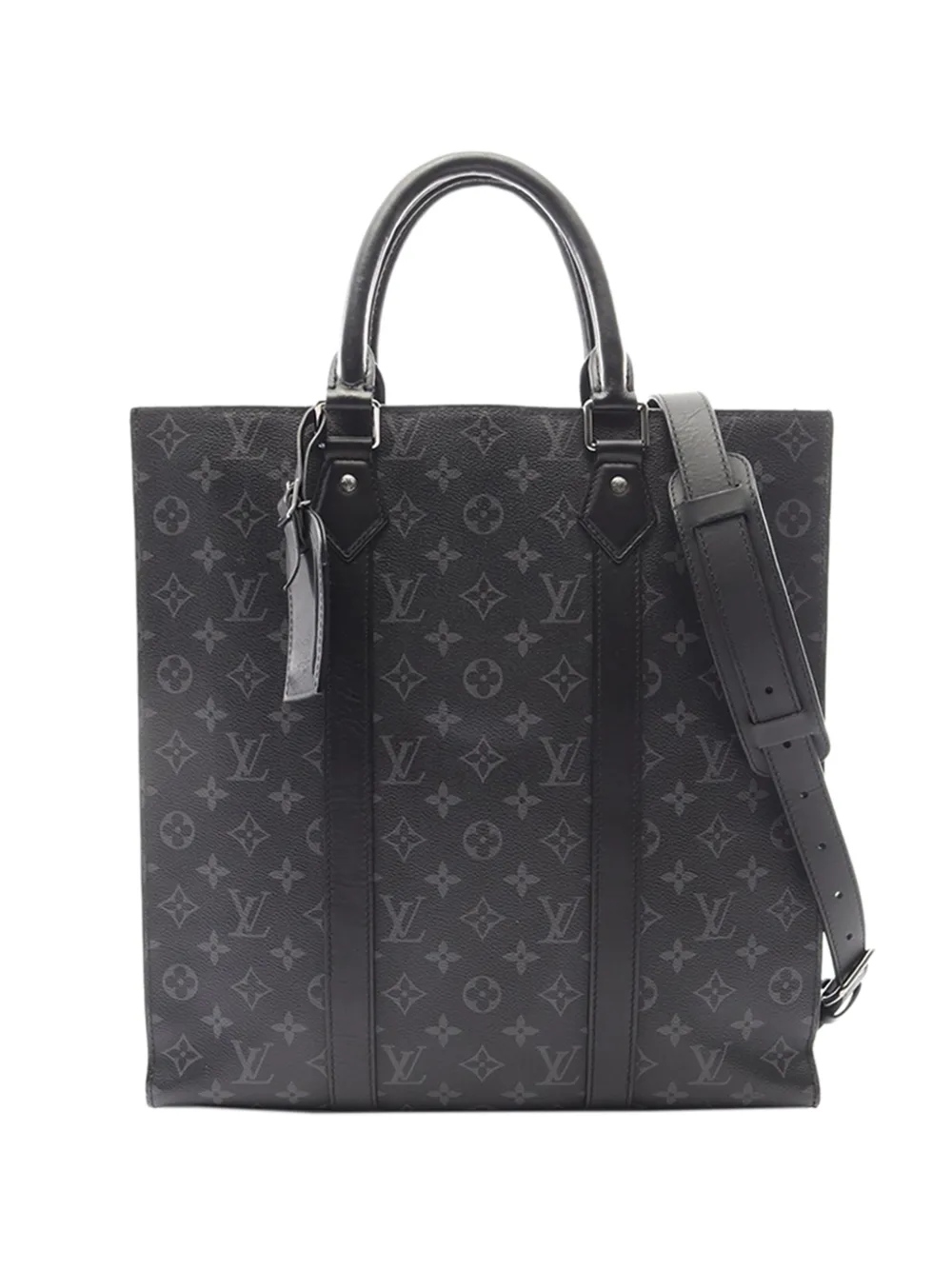 Louis Vuitton Pre-Owned 2010-2026 Monogram Eclipse Sac Plat satchel - Nero