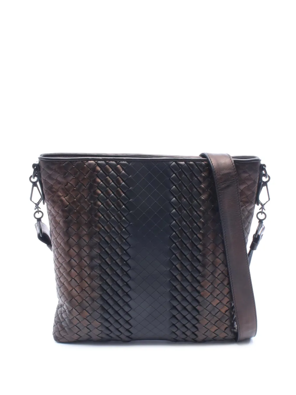 Bottega Veneta Pre-Owned 2012-2026 Intrecciato shoulder bag - Marrone