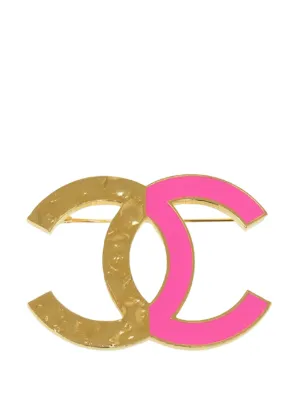 CHANEL Pre-Owned 1999 ココマーク ブローチ | ゴールドトーン