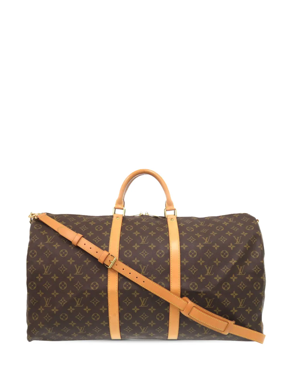 Louis Vuitton Pre-Owned 1999 Monogram Keepall Bandouliere 60 travel bag - Braun