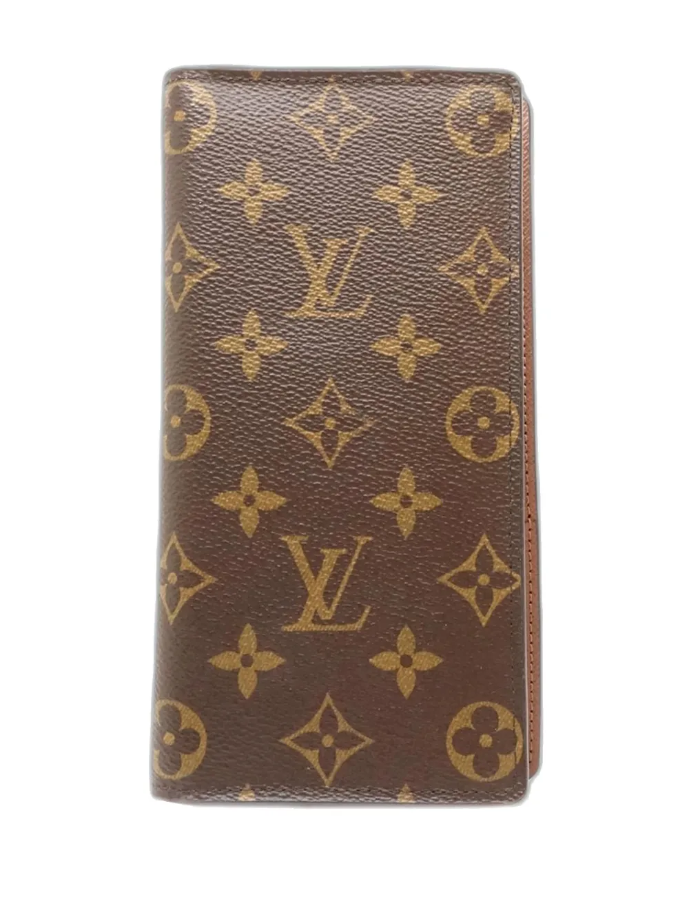 Louis Vuitton Pre-Owned 2021 Monogram Brazza Wallet long wallets - Marrone