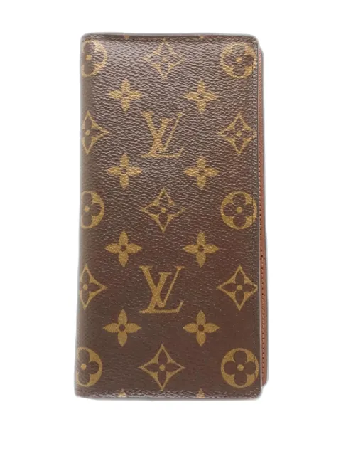 Louis Vuitton Pre-Owned 2021 Monogram Brazza Wallet long wallets