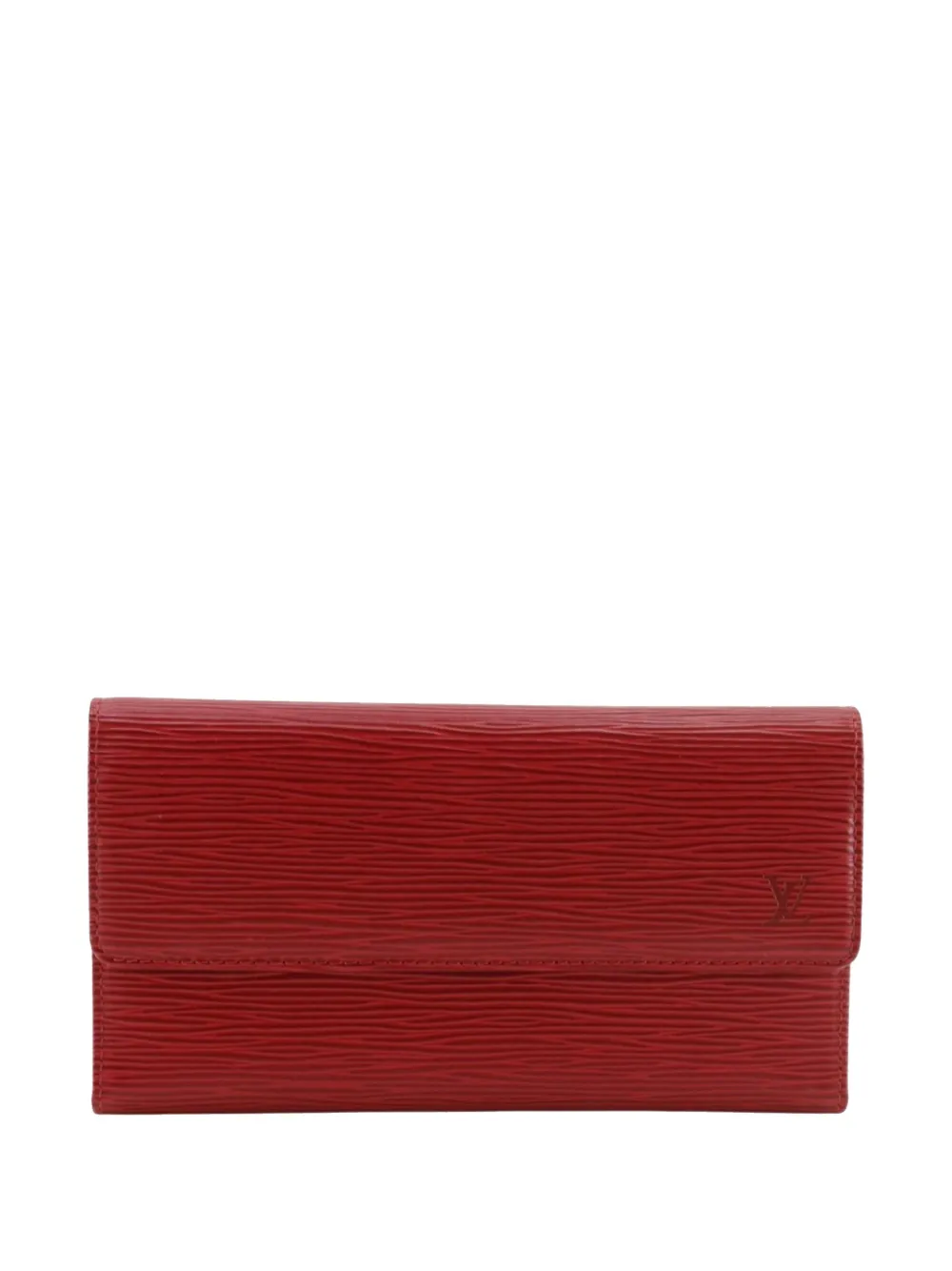 Louis Vuitton Pre-Owned 2001Epi Porte Tresor International Portemonnaie - Rot