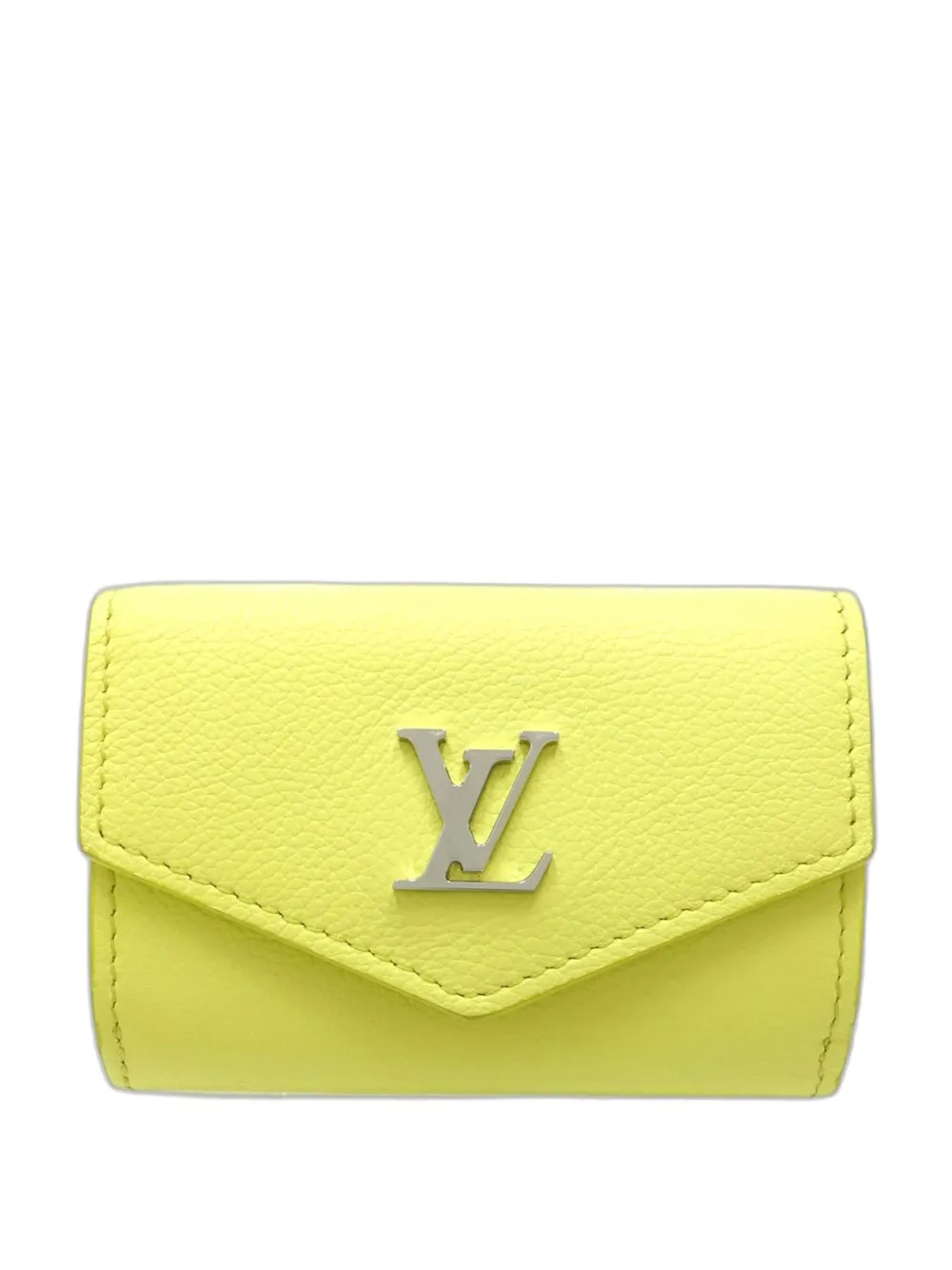 Louis Vuitton Pre-Owned 2021-2025 Taurillon Lockmini Wallet small wallets - Gelb