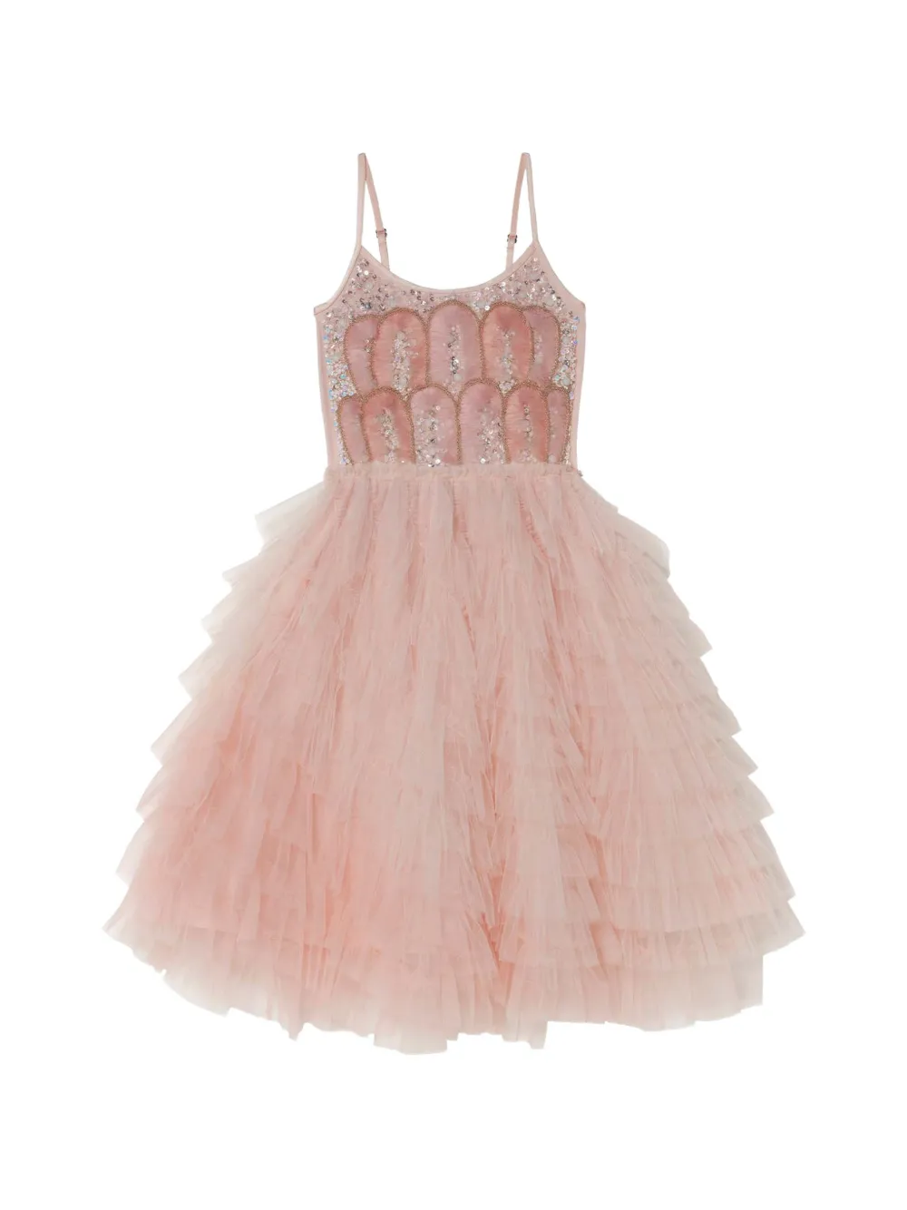 Tutu Du Monde Lumine sequin-embellished ruffled dress - Rosa