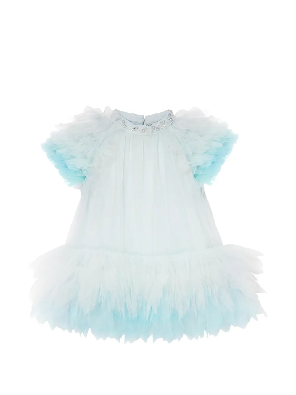 Tutu Du Monde Bebe Abu Dhabi embellished ruffled dress - Blu