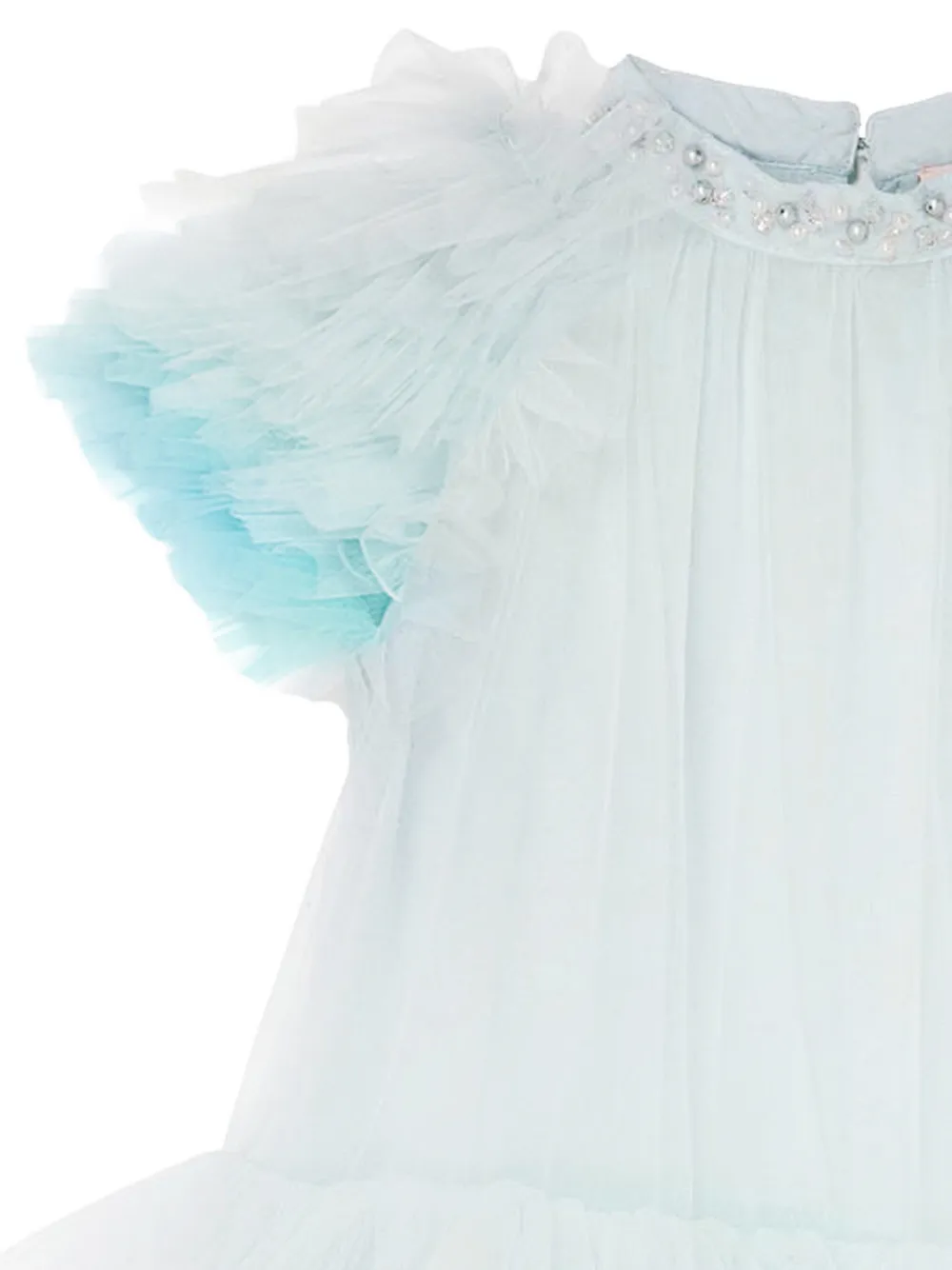 Tutu Du Monde Bebe Abu Dhabi jurk verfraaid met ruches Blauw