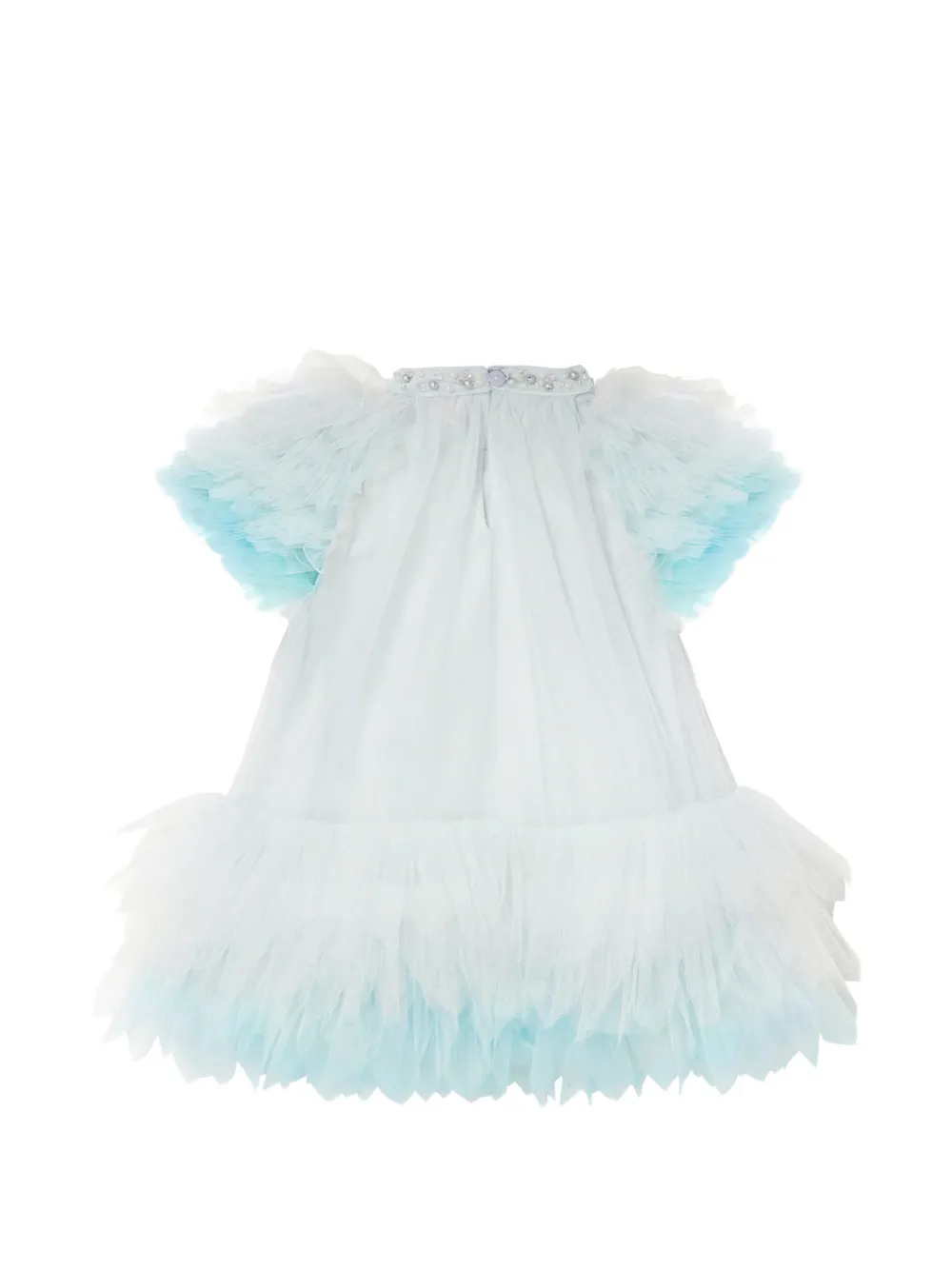 Tutu Du Monde Bebe Abu Dhabi jurk verfraaid met ruches Blauw