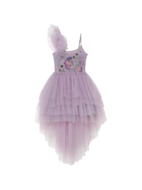 Tutu Du Monde vestido Blooming Bouquet con cuentas