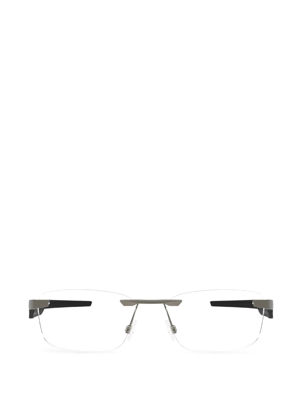 Oakley Steakhouse 1.0 rimless rectangle-frame glasses - Grigio